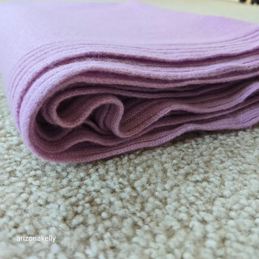 NWT Halogen Nordstrom Cashmere Scarf Lavender Purple Fair Trade
